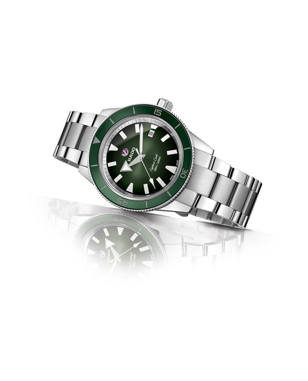 Rado Rado Captain Cook Automatic R32105313 Automatic - задняя крышка металл сталь керамика корпуса, швейцария часы